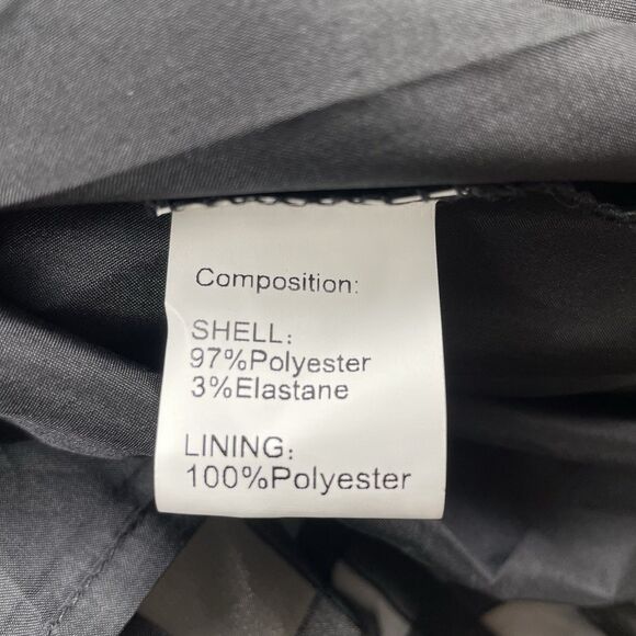 NWTPretty Garden Puff Sleeve Smocked Tiered Dress Sheer Midi Black Cottagecore-L - Picture 9 of 13